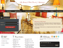 Tablet Screenshot of hotels.navimumbai.com